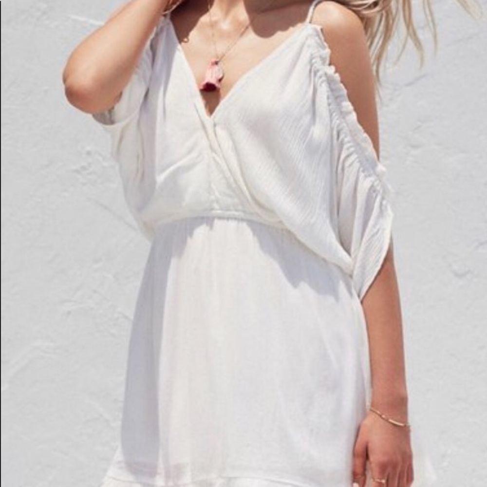 Lovers + Friends Monaco Dress In White Size Small